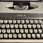 Vintage Royal Mercury Typewriter No  Mc 7999355 Japan W  Case