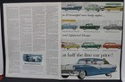 Canadian Pacific  the Canadian  Scenic Domes 2 Page Magazine Ad 1956