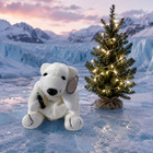 Collectible Coca Cola Bean Bag Plush Polar Bear   5