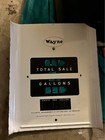 Vintage Gas Pump Face Plates  Wayne 80