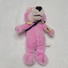 Nanco Snagglepuss Hanna Barbera Pink Cat Puma 10 Inch Stuffed Animal Plush 1989