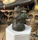 Antique Burmese Weizza Mercury Bronze Hintha Bird Opium Weight Ca 1830 - Voodoo