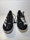 Adidas Baseball Cleats Mens 9 Black Adizero Electric Bs Metal Spikes Id0953