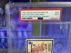 1983 Us Festival Full Ticket Ozzy Osbourne Quiet Riot Motley Crue Van Halen Psa