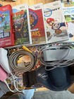 Nintendo Wii Console Lot W  Remotes  Nunchuks   Mario Kart  Wii Sports
