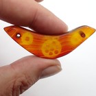 Etched Oxbow Burma Agate Carnelian Stone Asian Beads Old Trade Estate Collection