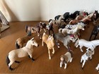 Huge Schleich Horses Lot With Dogs And More  read Description  47 Pieces