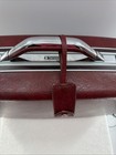 Vintage Samsonite Profile Burgundy Red Hard Shell Suitcase 22x15x8 Great Inside