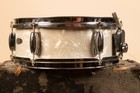 Vintage Dixie 5x13 White Marine Pearl Snare Drum