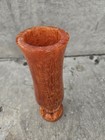 Rrr Rare Vintage Art Deco Gold Lava Color Catalin 987g  Beautiful Vase 