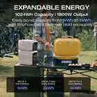 Ecoflow Delta 3 Plus 1024wh Portable Power Station 160w Solar Panel Refurbished