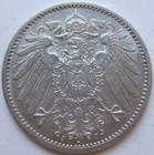 Coin Deutsches Reich Kaiserreich 1 Mark 1909 J In Extremely Fine