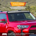 Fits Toyota 4runner 2003-2024 Led Light Bar Mounts Brackets Curved 52 inch