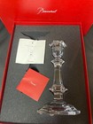 Baccarat Harcourt Candle Holder Hexagon Base Crafted 8 7  1 Piece 2813863 New