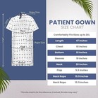 Utopia Care 6 Pack Unisex Hospital Gowns  Patient Gowns For Women And Men   