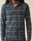 Faherty Brand Men s Size Xxl Legend Sweater Shirt In Mossy Elm Plaid Nwt  178