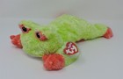 Baby Ty Snugglefrog Frog Plush Rattle Green 12  Tysilk Soft Toy Stuffed Animal