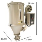 220v 2 7kw Injection Hopper Plastic Dryer 15kg Capacity For Pp  Pe  Abs  Pvc