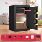 5 3 Large Safe Box For Home Security  Alarm System Removable Shelf Gift Guide