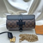 Pre-owned Louis Vuitton Glasses Case Tube Bag