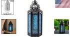 Moroccan Candle Lantern Decorative Light Holder For Table Hanging Indoor Outdoor