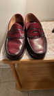Gh Bass Weejuns Mens Size 9e Penny Loafers Reddish Brown Leather Made In Usa