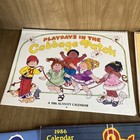 Lot Of 9 Cabbage Patch Kids Vintage 1980s Calendar 1993 Signed Xavier Roberts