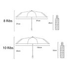 Umbrella Automatic Anti-uv Sun rain Windproof 3 Folding Compact Umbrella