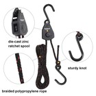 Kayak Rope Tie Down Ratchet Straps Bow And Stern Ratcheting Tie Downs Rope Ha   