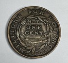 1837 Hard Times Token Millions For Defence Not One Cent Token