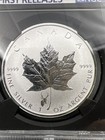 2018 Canada Maple Leaf  5 Coin Silver 1 Oz Ngc Pf69 Reverse Proof Antelope Privy