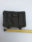 Vintage Military Yugoslavian Double Leather Mauser Ammunition Pouch