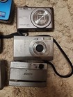 Digital Camera Lot Of 7 Canon  Casio  Kodak sony olympus 