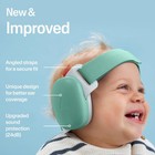Baby Ear Muffs For Noise Protection And Safety - For Babies 3-48 Months Green