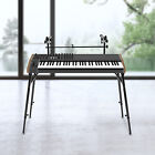 Keyboard Stand Dj Workstation Table Top Piano Holder 2-tier Double Studio Mount