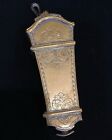 17-18tth Antique Rare Etui Hanger For Chatlain England Bronze Needlework Decorat