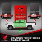 6  Running Boards For 2024 2025 Toyota Tacoma Double Cab Drop Side Step Nerf Bar