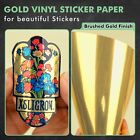 20-100 Koala Printable Vinyl Sticker Paper Waterproof Gold Glossy Inkjet Laser