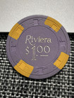    what     1 Riviera Casino Chip Poker Chip Las Vegas Nevada Classic