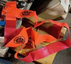   rare   1980 s Aaa Orange School Safety Patrol  crossing Guard  Sash Belt  