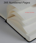 Thick Bullet Notebook With 366 Numbered Pages  A5 Dotted Journal For Writing Wit