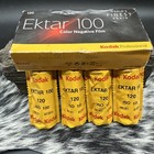 4x Kodak Professional Ektar 100  120 Roll Film  Expired 07 2012