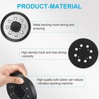 Fibvaxm 4 Pack Orbital Sander Replacement Pad For Dewalt  5 Inch 8 Hole Hook   