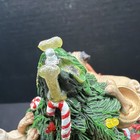 Danbury Mint Pug Christmas Tree Lighted Collectible Figurine