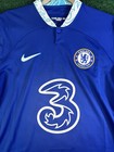 Nike Chelsea Fc 22 23 Stadium Home Soccer Jersey Rush Blue Mens Sz M Dm1839-496
