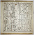1925 Kansas City Missouri Atlas Plat Map Rare Color Lithograph Plate  48   49