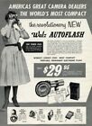 1959 Graflex Century 35 s Vintage Print Ad  2 Pages 