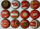Storz Beer Bottle 12 Cap Set  Omaha  Nebr  2013-2015 Obsolete Unused Vinyl-lined