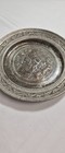 Antique Persian Qajar Tinned Copper 7 5 In Decorative Plate