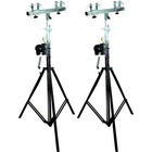 2 Mr Djst200 Sbc250 Pro Lighting 12 Foot Crank Light Stand   Square Truss T-bar